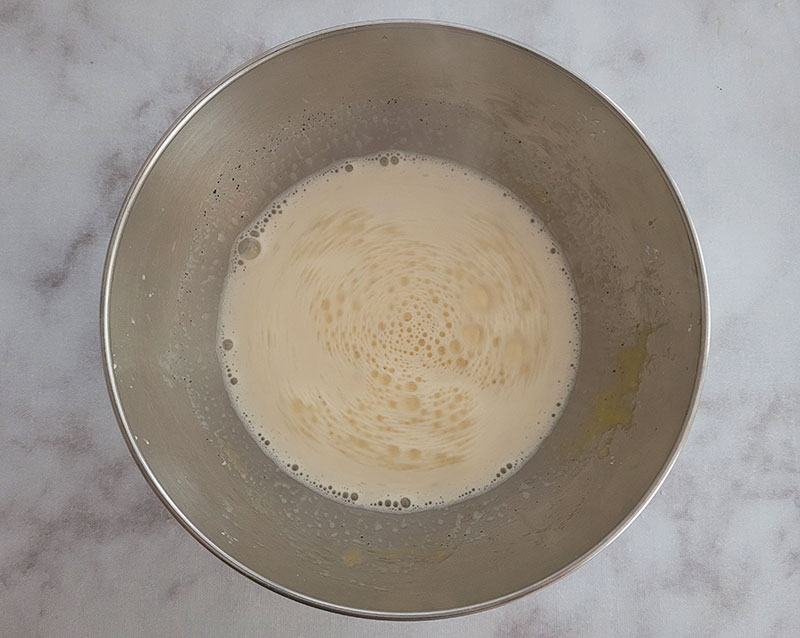 Crème pâtissière avant cuisson