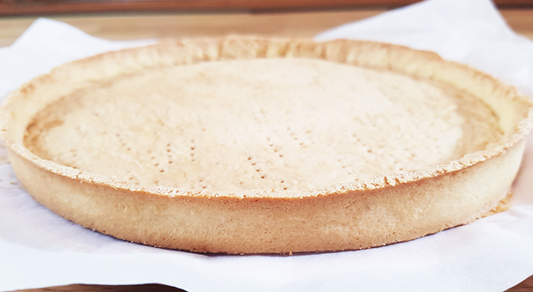 Pâte sucrée cuite