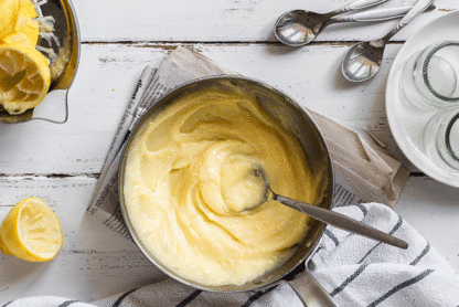 Recette de la crème au citron