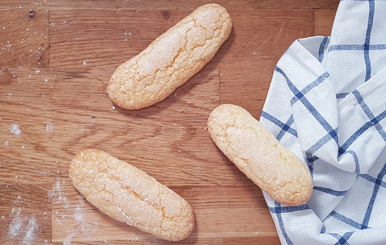 Biscuits cuillère cuits
