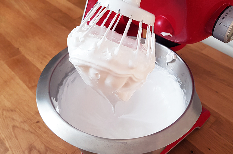 Meringue italienne qui se tient