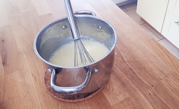 Crème pâtissière crue