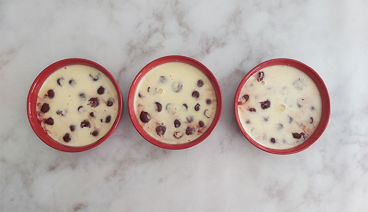 Clafoutis cru aux cerises