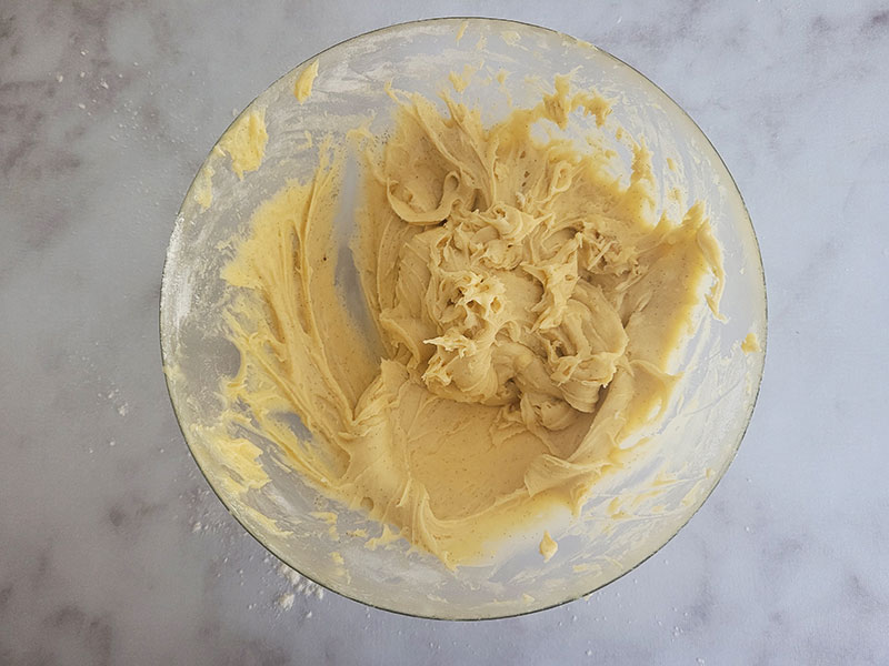 Pâte à cake à la vanille