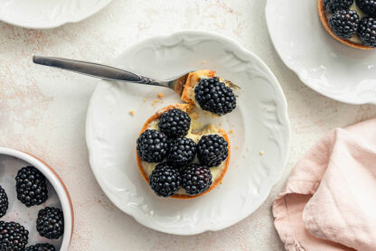 Tartelettes aux mûres