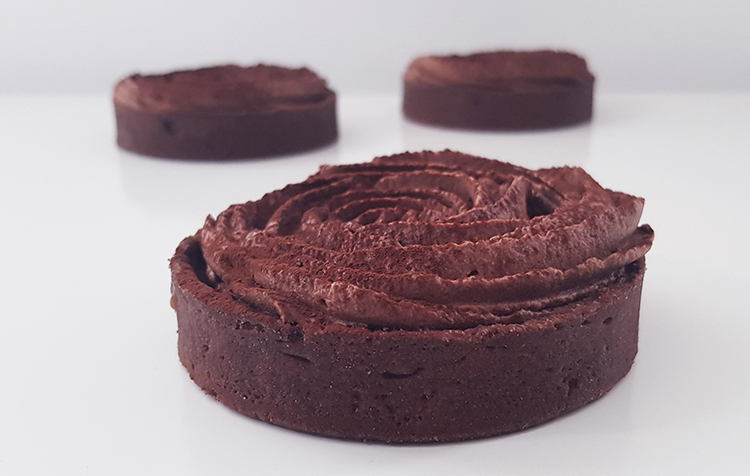 Tartelettes au caramel beurre salé et au chocolat