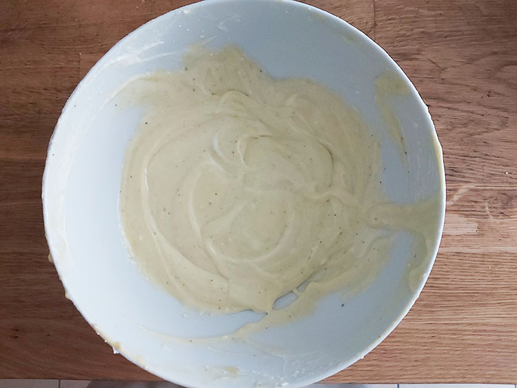 Crème diplomate à la pistache