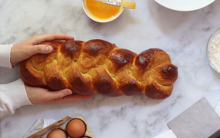 Brioche tressée