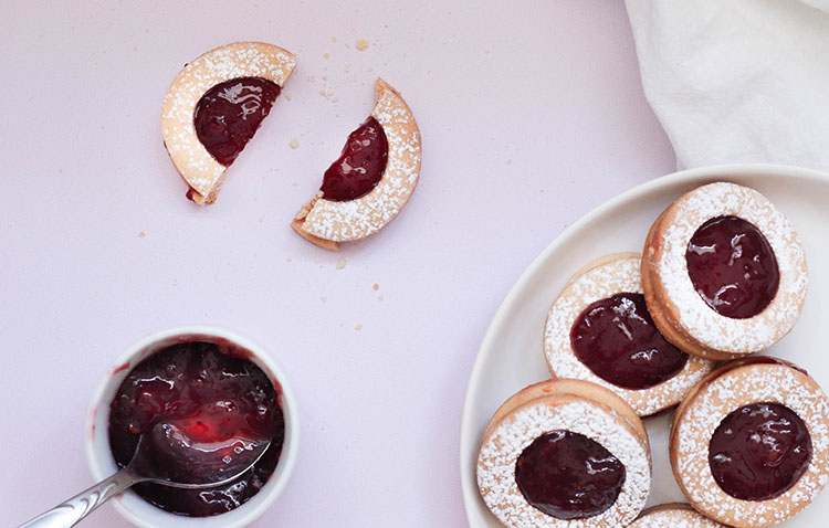 Biscuits confiture