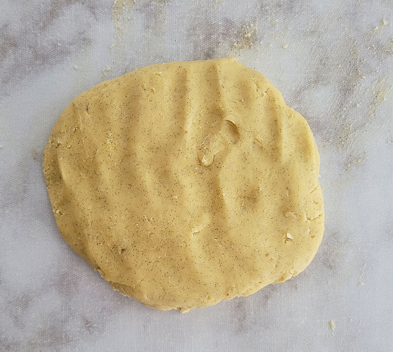Pâte à sablés à la vanille