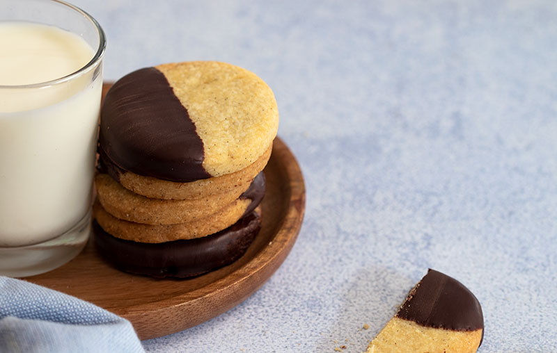 Sablés vanille et chocolat