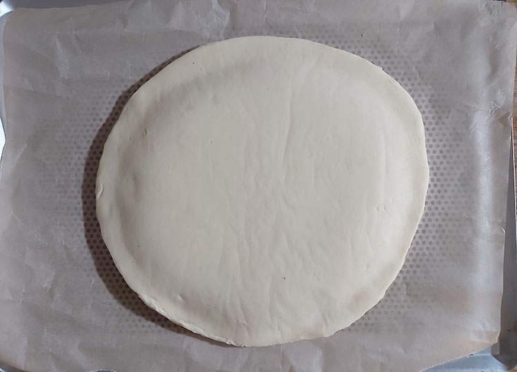 Galette des rois crue