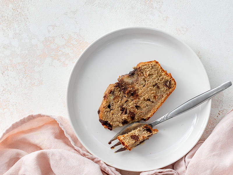 Part de banana bread