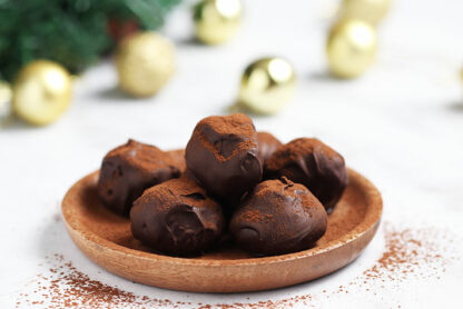 Truffes chocolat et tonka