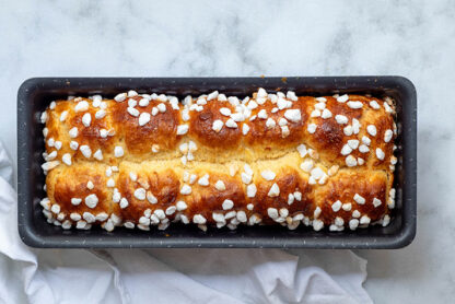 Brioche nanterre à la fleur d'oranger