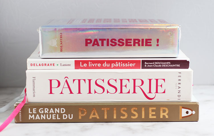 Livres de pâtisserie