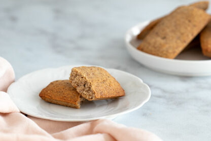 Financiers noisettes et citron