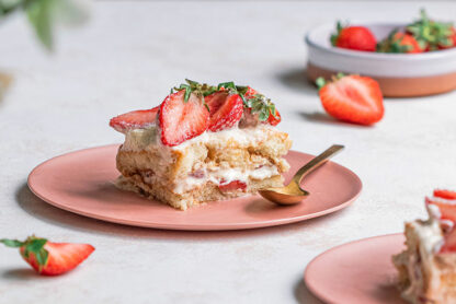 Tiramisu aux fraises