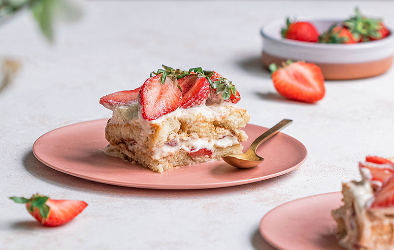 Tiramisu aux fraises