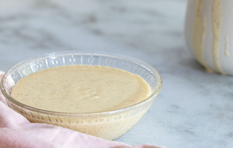 Crème anglaise à la vanille