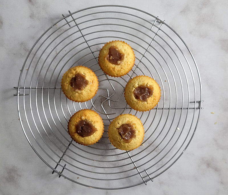 Crème de marrons dans les cupcakes