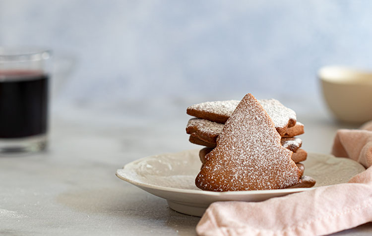Sablés au vin chaud