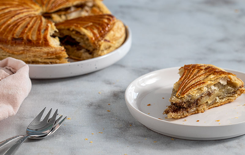 Galette pommes et noisettes