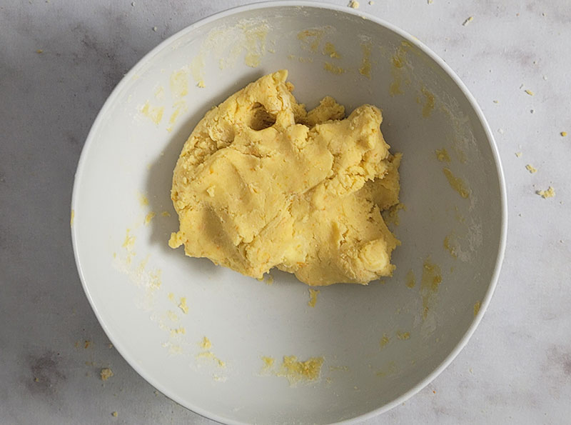Pâte à sablés à l'orange
