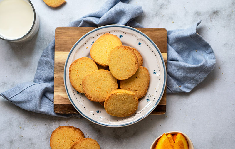 Sablés à l'orange