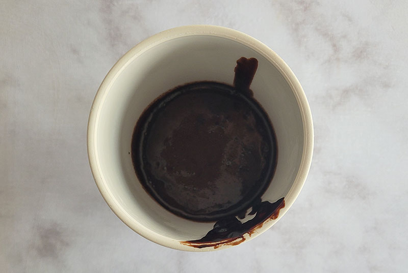 Glaçage miroir au cacao