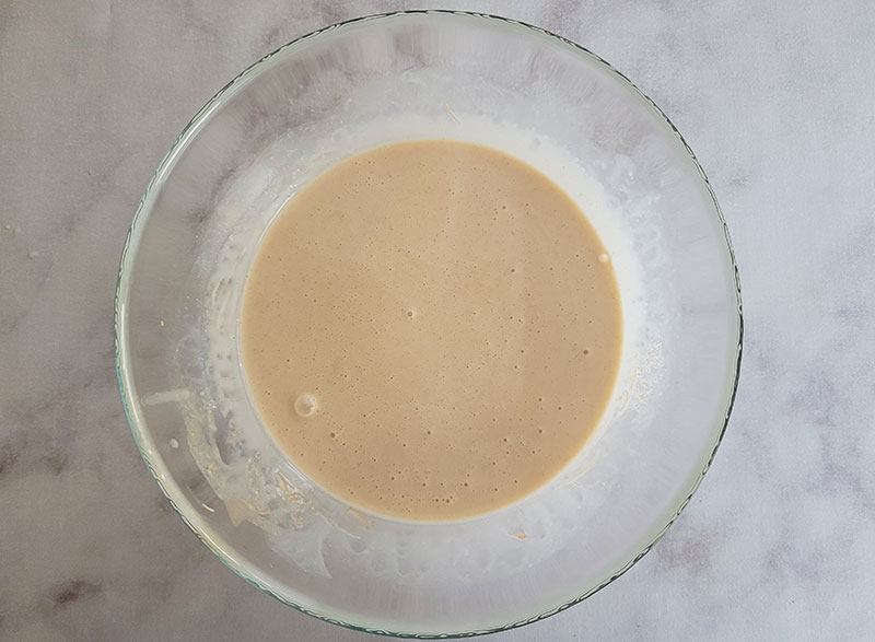 Ganache Inspiration Amande avant d'être montée