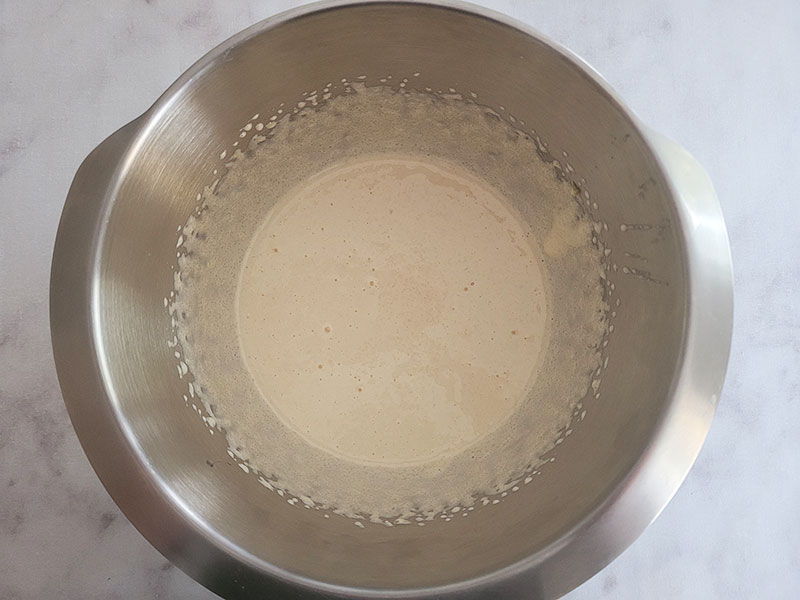 Préparation du biscuit joconde