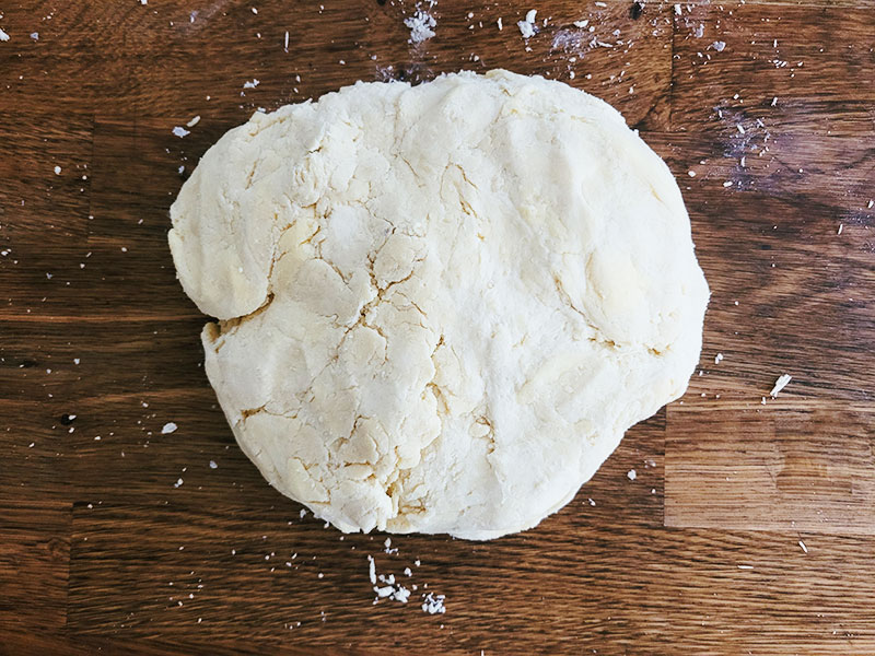 Boule de pâte feuilletée rapide