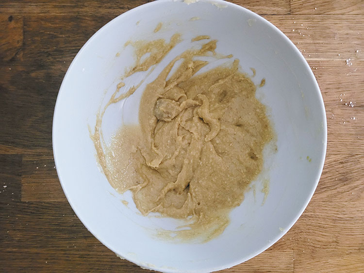 Crème d'amandes à la pistache