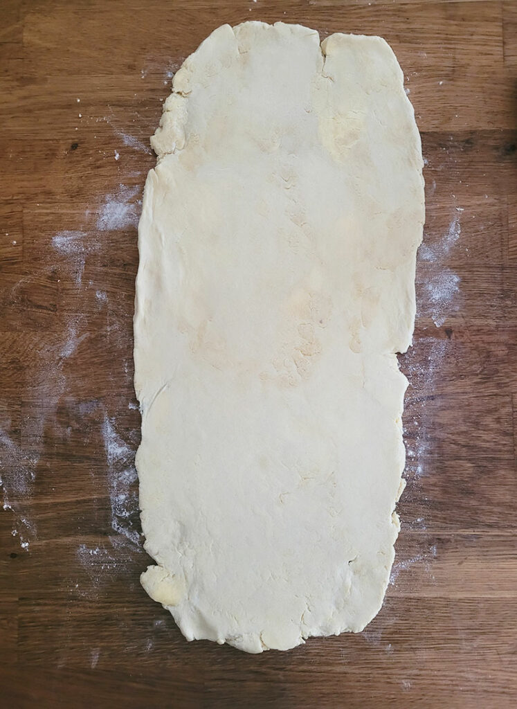rectangle de pâte feuilletée rapide