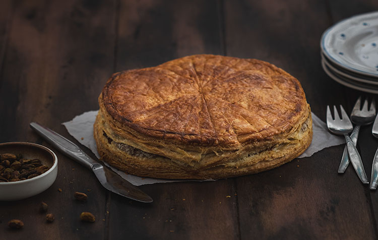 Galette des rois à la pistache