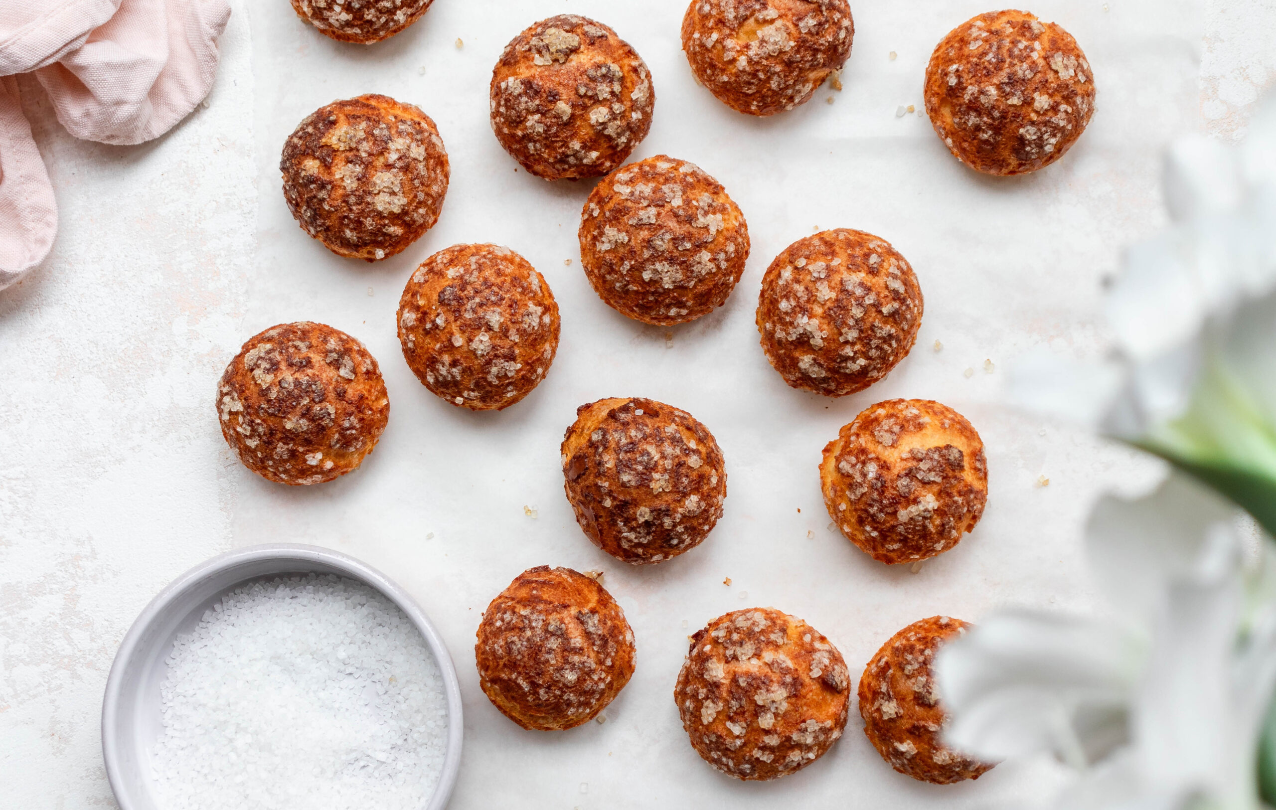 Chouquettes à la fleur d'oranger