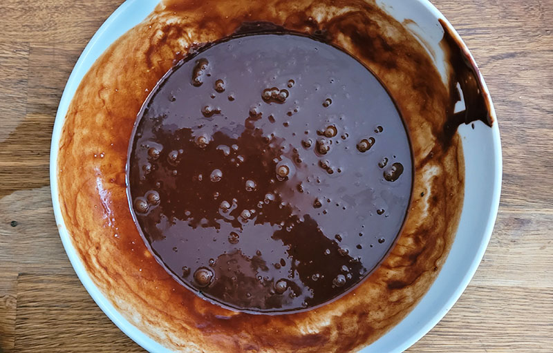 Pâte à coulant au chocolat