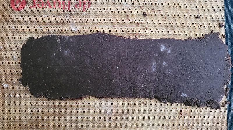 Streusel au cacao cru