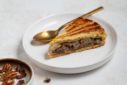 Galette des rois poire et noix de pécan
