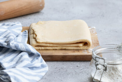 Pâte feuilletée inversée