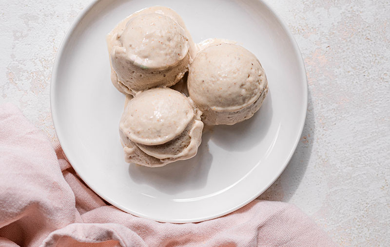 Glace banane healthy