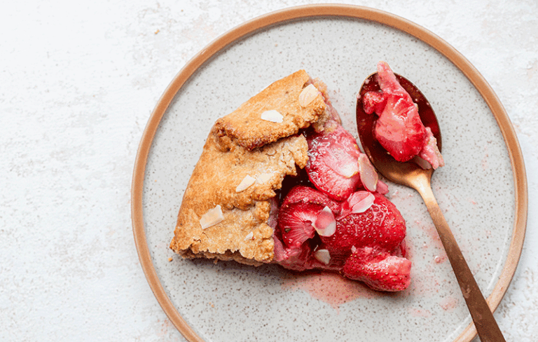 Photo culinaire de part de tarte