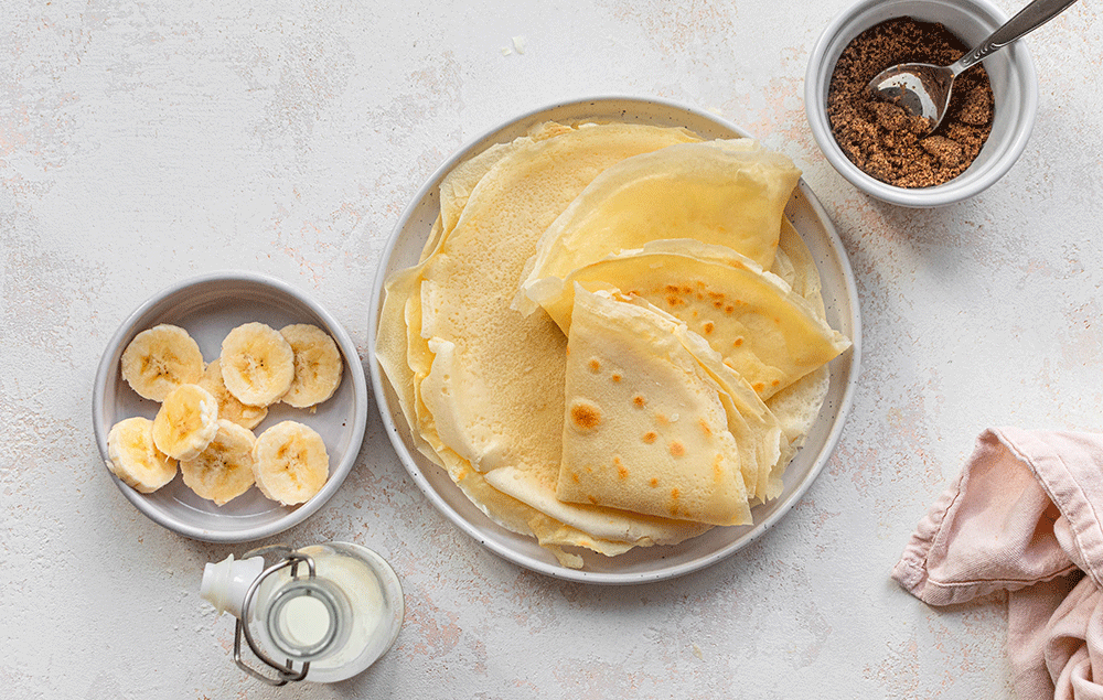 Crêpes : photo culinaire