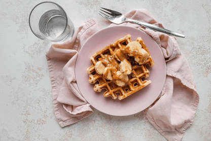 Gaufres moelleuses et légères sans beurre