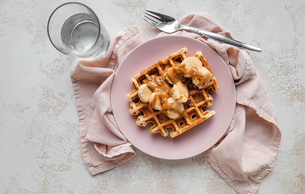 Gaufres moelleuses et légères sans beurre